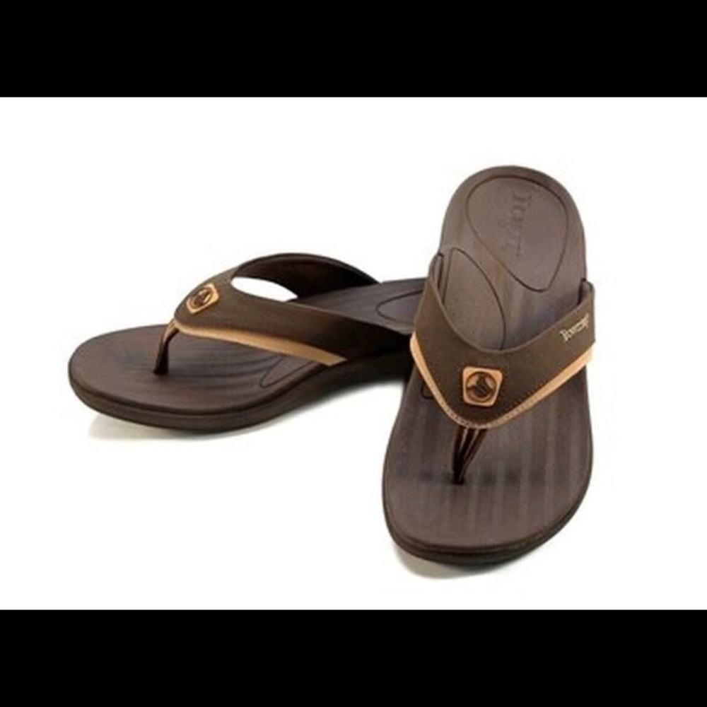 Powerstep Fusion Orthotic Sandals for Men Brown
